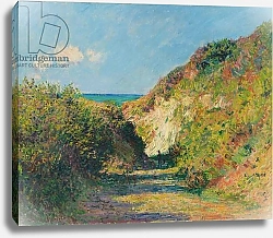 Постер Моне Клод (Claude Monet) The sunken path, 1882