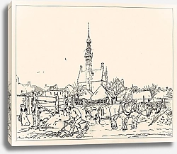 Постер Клоостер Йоханнес Вид на ратушу Вире