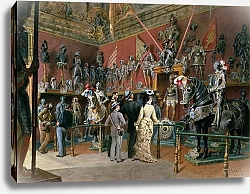 Постер Гоэбль Карл The first Armoury Room of the Ambraser Gallery in the Lower Belvedere, 1875