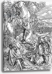 Постер Дюрер Альбрехт Agony in the Garden from the 'Great Passion' series, pub. 1511