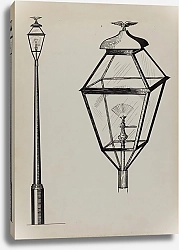 Постер Хьюстон Флоренс Eagle Lamp and Post