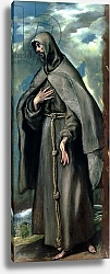 Постер Эль Греко St.Francis of Assisi