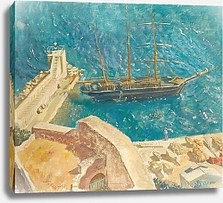 Постер Яковлев Александр Вид На Порт В Кальви