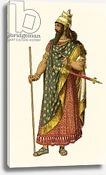 Постер Критцмейстер Альберт (грав) Assyrian king