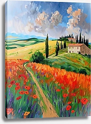 Постер Cloudy dreams in the heart of Tuscany