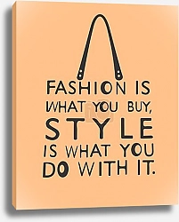 Женская сумочка из надписей