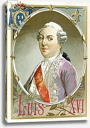 Постер Школа: Испанская 19в. King Louis XVI of France