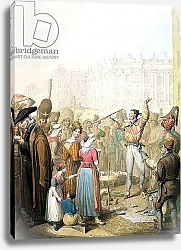 Постер Оптиц Джордж The Quai d'Ecole, Paris, 1831