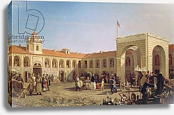 Постер Apraksin Market in St. Petersburg, 1862 1