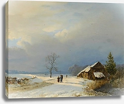 Постер Коеккок Баррен Голландская зима в Гуи