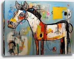 Постер Bizarre animals. Horse