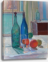 Постер Гор Спенсер Blue and Green Bottles and Oranges