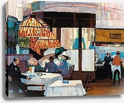 Постер Гуссенс Жосс Интерьер кафе