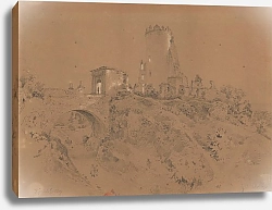 Постер Герсон Войцех View of the Ossoliński Family Castle in Ossolin