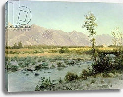 Постер Бирштад Альберт Prairie Landscape