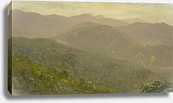 Постер Черч Фредерик Горный пейзаж