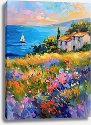 Постер Provence: bright meadows and sea breeze