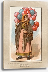 Постер Петрович Ладислав Ballonverkäuferin