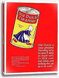 Постер Неизвестен Old Dutch Cleanser, Chases Dirt