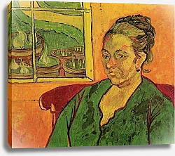 Постер Ван Гог Винсент (Vincent Van Gogh) Портрет Мадам Августины Рулен