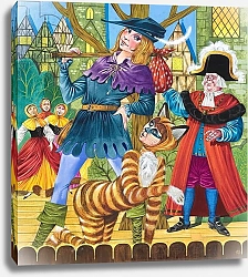 Постер Хук Ричард (дет) Scene from the pantomime Dick Whittington