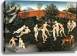 Постер Кранах Лукас Старший The Golden Age, 1530