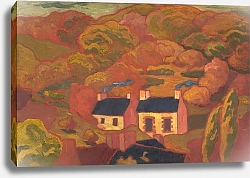 Постер Сеген Арман Two Thatched Cottages