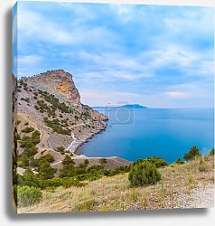 Постер Крым, побережье. Панорама