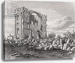 Постер Школа: Испанская 19в. Ruins of the Mormon Temple, Nauvoo, Illinois, in the 1850s