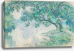 Постер Шуффенекер Эмиль Landscape with Pond