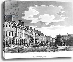 Постер Школа: Английская 19в. North Side of Grosvenor Square,1800