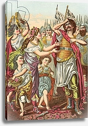 Постер Школа: Северная Америка (19 в) Jephthah's Rash Vow