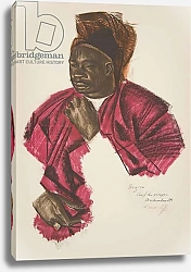 Постер Яковлев Александр Bezou, chef de groupe, from Dessins et Peintures d'Afrique, executes au cours de l'expedition Citroen Centre Afrique, deuxieme mission Haardt Audouin-Dubreuil,  pub. Paris, 1927