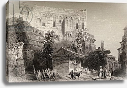Постер Бартлет Уильям (последователи, грав) Palace of Belisarius, Turkey, Istanbul