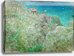 Постер Моне Клод (Claude Monet) Cliffs at Varengeville, 1897