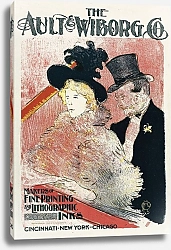 Постер Тулуз-Лотрек Анри (Henri Toulouse-Lautrec) Ault and Wiborg, Ad. 105