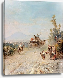 Постер Унтербергер Франц Дорога в Помпеи