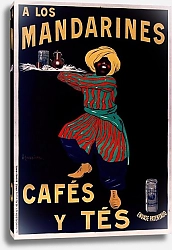 Постер Капелло Леонетто A los Mandarines cafés y tés envase patentado