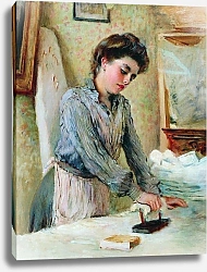 Постер Маковский Константин Гладильщица. 1900-е