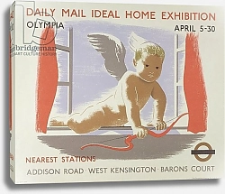 Постер Школа: Английская 20в. Poster for the Daily Mail Ideal Home Exhibition at Kensington Olympia, London, 1938