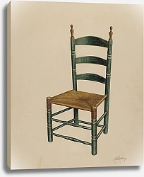 Постер Каттинг Джон Ladder Back Chair