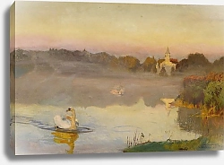 Постер Челмонский Юзеф Pond in Radziejowice