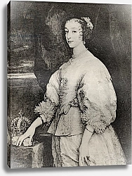 Постер Дик Энтони Henrietta Maria, from 'Memoires de Charles de Batz-Castelmore Comte d'Artagnan', published 1928