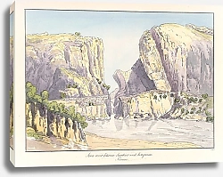 Постер Смит Чарльз Гамильтон Irun River between Lumbier and Sanguesa, Navarre