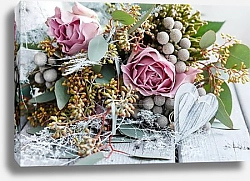 Постер Нежный зимний букет