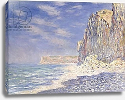 Постер Моне Клод (Claude Monet) Cliffs near Fecamp, 1881