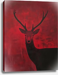 Постер Deer's silent strength