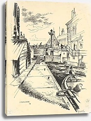 Постер Оортвейн Мартен Gezicht te Zaandam.