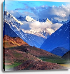Постер Непал. Горный закат в Гималаях №2