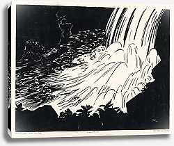 Постер Клоостер Йоханнес Олений водопад